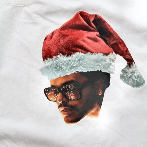 The Weeknd Custom Christmas T-Shirt - Picture 2 of 3